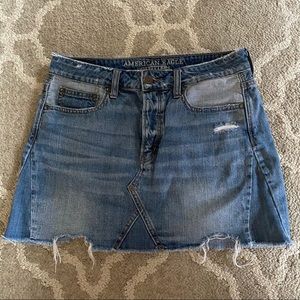 American Eagle jean skirt